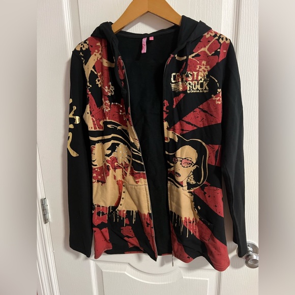 Crystal Rock (Ed Hardy) daughters line sweater - Picture 1 of 7